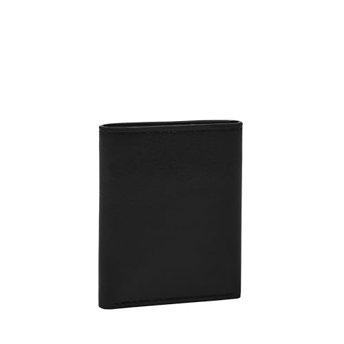 Image of Fossil Carson Leather Trifold Wallet for Men