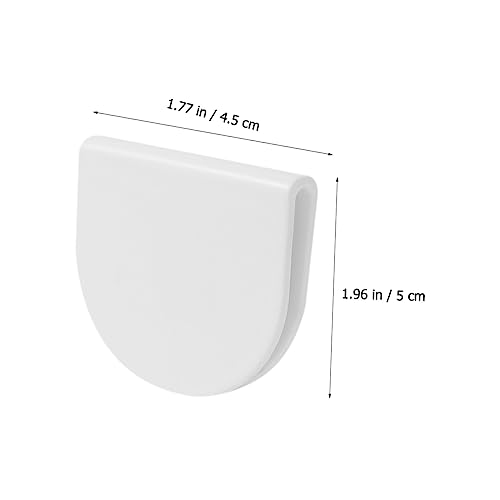 Clips de cortina de baño para mantener el suelo seco y sin charcos 4