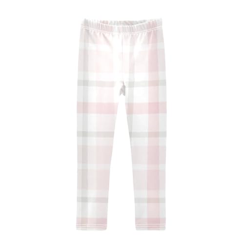 Buffalo Plaid Scotland Pink Toddler Girls Shorts Cotton Cartwheel Shorts Swimsuit for Vacation