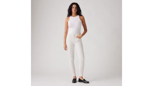 Levi's Damen Jeanshose 721 mit Stretch-Anteil, Skinny Fit, Weiß (Cloud Dancer), W29/L30 – Ansicht 4