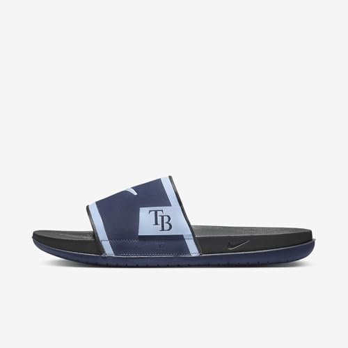 Nike Offcourt (Tampa Bay Rays) Offcourt Slides (FN4458-400, Midnight Navy/Dark Smoke Grey/Valor Blue)2