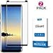 [2-PACK] OGuard Galaxy Note 8 Tempered Glass Screen Protector, 3D Curved [Bubble Free, Case Friendly], Premium Japan Material [2017] (Note 8 (2 pcs))