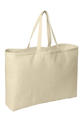 Port Authority - Ideal Twill Jumbo Tote2
