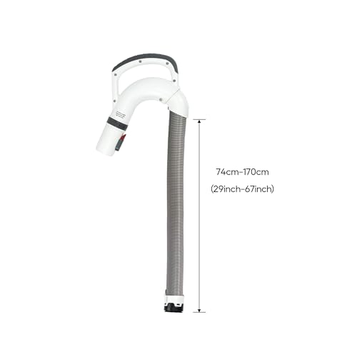 Image of ATXKXE Upgraded Replacement Part 153FFJ Durable Vacuum Hose Handle for Shark Vacuum Replacement Rotator Lift-Away Parts Models NV356E NV355, NV356,NV357, NV358,NV370,1 Pack