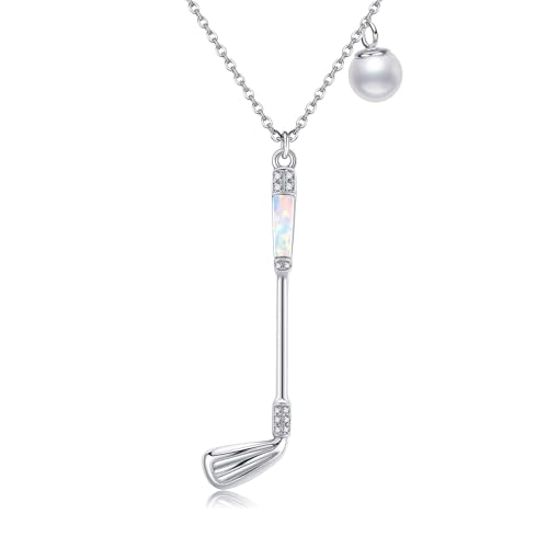 Bijou de golf en argent pour femme à porter sur le parcours comme en ville