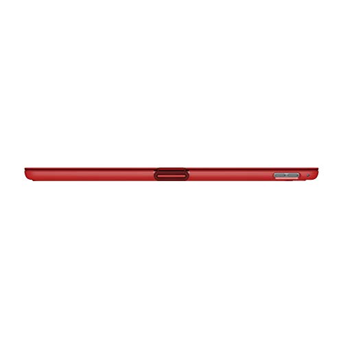 Speck Products Compatible Case For Apple Ipad 9.7" (2017/2018, Also Fits 9.7" Ipad Pro/Air 2/Air), Balance Folio Case/Stand, Dark Poppy Red/Velvet Red #TOP5
