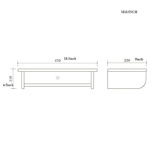 Étagère murale flottante pour optimiser le rangement des petits espaces - 4
