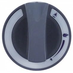 COD: 889960 | Manopola grigia compatibile con Erre 2 Gico Gorenje