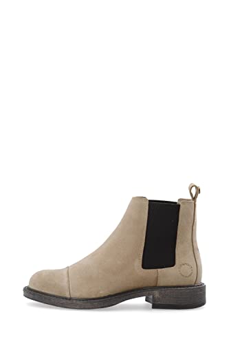 Bottine Chelsea femme CA'SHOTT Castina 61300954 en daim et cuir suédé