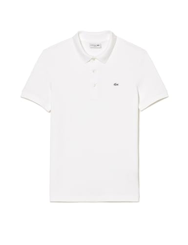 Lacoste Polo Slim Fit Homme , Blanc, XL