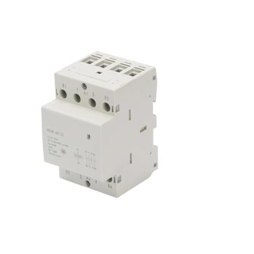 Contacteur AC 220V 500V inverseur de source triphasé rail Din 4P