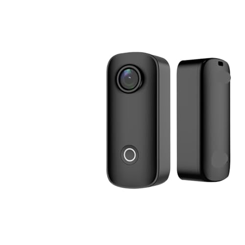 Cámara de acción C100 Plus 4K, Resistente al Agua hasta 30 m, WiFi 2.4G, Ideal for Deportes, Ciclismo y Motocicletas(C100 White)
