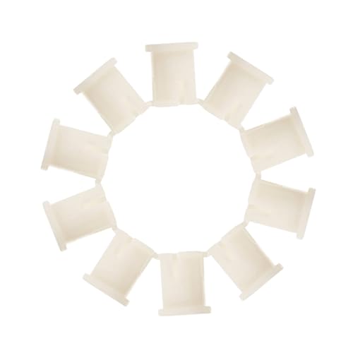GETAJGHSD 10個椅子キャスター交換用脚??帽 小型家具用ステムインサート耐久性プラスチック製キャスターソケットスリーブ ダイニングチェア