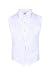 White Pique Vest & Self-Tie Bow Tie (Fits All)