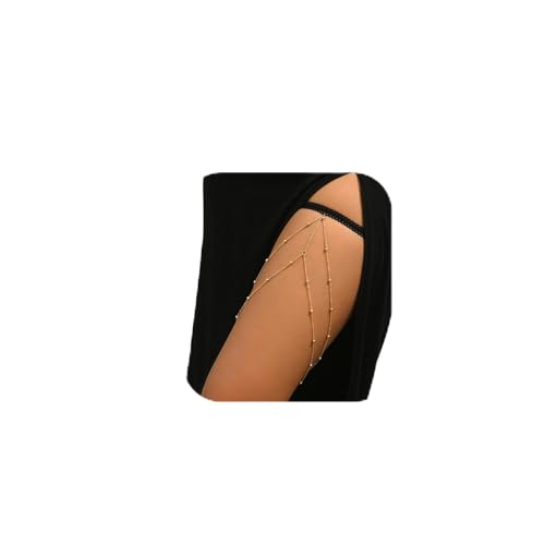 Summer Beach Layered Thin Bead Leg Body...