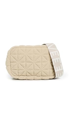 Vee Collective Womens Vee Belt Bag Cream Sherpa Cream Sherpa Off White One Size