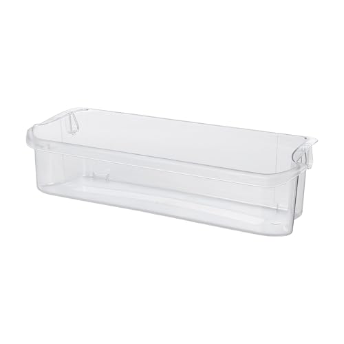 Image of Smart Choice 241505301 Refrigerator Door Shelf Bin, Upper, Clear