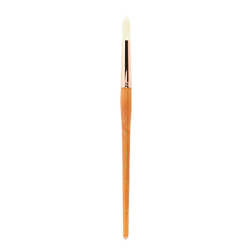 Princeton Refine Artist Brush, Brushes for Oil and Acrylic Paint, Series 5400 Natural Chunking Bristle, Round, Size 16