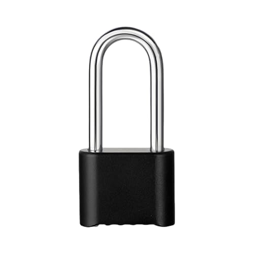 Zines Resettabile Lega Combinazione Lucchetti Pratici Grilli in Acciaio per Migliorare la Sicurezza Portatile per Armadietti Grilli in Acciaio Temprato