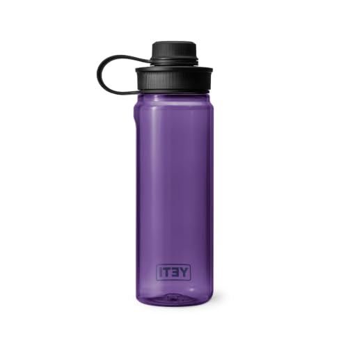 Image of YETI Yonder Water Bottle with Yonder Tether Cap, Lightweight, Leakproof and BPA-Free