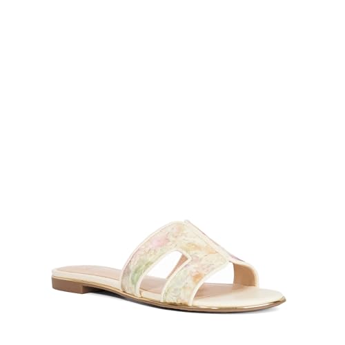 Image of Dune London Ladies LUDLOWS Flat Boucle Sandals Size UK 3 Casual Sandals