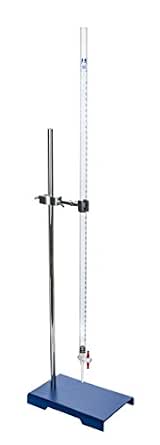 Eisco Labs Basic Titration Kit - 50ml Burette, Acrylic Class B, 24" Rod, Heavy Base, Clamp, Boss Head
