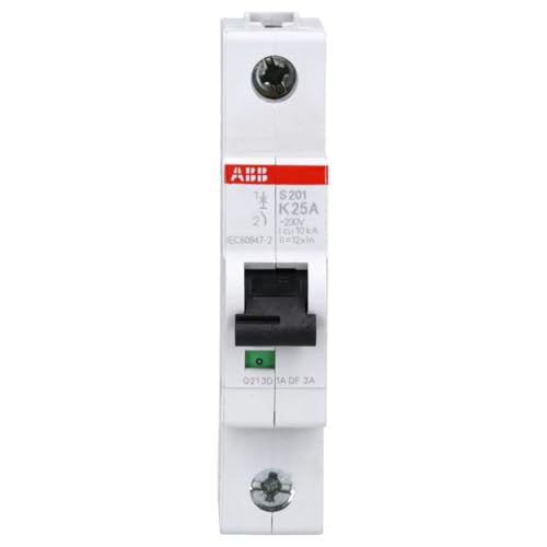 Abb S201 K25 Interruttore Automatico 6KA 1P, White - 2