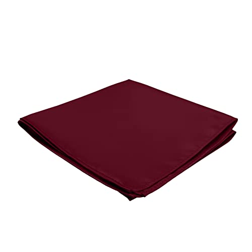Image of Jacob Alexander Men's Pocket Square Solid Color Handkerchief