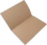 Stuff 4 Office - Manilla Economy Foolscap Square Cut Folders 180gsm Buff (25/50/100 Pack Sizes) (25)