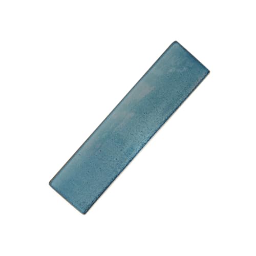 Plato rectangular de cerámica NUOBESTY azul miniatura 1