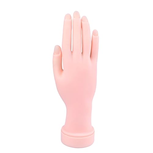 LIFKOME 2個 ネイルアート練習用高精 ク モデル 軽量持ち運び可 ネ ップ挿入可能 リユーザブル 手模型 マニ ツール 初心者からサロン用