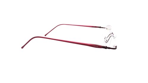 Image of N Specs An Optical Mall Reading Glasses For Men Women Unisex Stylish Framless Frame With Anti Reflected Unbreakable Fiber Glasses