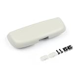 TTCR-II Interior Sunglasses Case Compatible with Audi A3 A4 A6 A7 A8 Q3 Q5 Q7 Q8 RS3 RS6 RS7 S3 S4 S6 S7 S8 SQ5 SQ7 SQ8, for Porsche Cayenne Panamera, for Camry and Avalon Glass Holder Light Gray