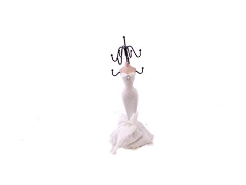 Blancho Bedding Jewelry Display Holder Figure StandÂ White