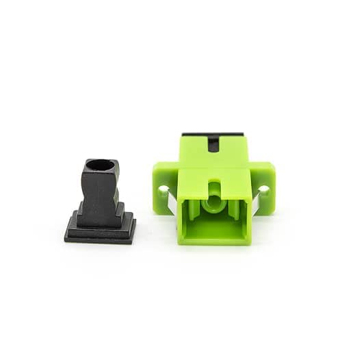 CABLEPELADO SC-APC Singlemode Simplex Glasfaserkoppler | LWL-Spleißen | SC/APC auf SC/APC Simplex | Ermöglicht Simplex Mono-Modus (MM) Kabelspleiß