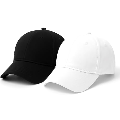 Image of Amazon Brand - Anarva Unisex Cotton Baseball Cap Combo Pack of 2