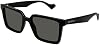 Lentes de sol cuadrados Gucci Grey para hombre GG1540S 001 55 2