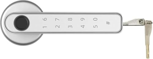 Zorimu�w��0.5�b�����ʃp�X���[�h�Ή� ��t���X�}�[�g���b�N�i��������/C�����b�N�j���݂ł��g���鍂�Z�L�����e�B���_��ȃA�N�Z�X�Ǘ� (�z���C�g,�w�� - �p�X���[�h - IC�J�[�h - Tuya Bluetooth)