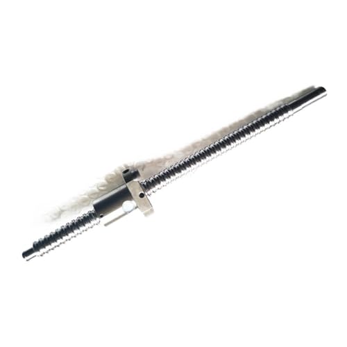 Metal Ball Screw nut 1/2-20 Thread End Machined SFU1605 300mm C7 Ballscrew with One 1605 Flange Single Ball Nut