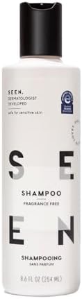 Shampoo, Fragrance Free - Non-Comedogenic Hair Shampoo- Dermatologist-Developed - Safe for Sensitive, Eczema & Acne Prone Skin