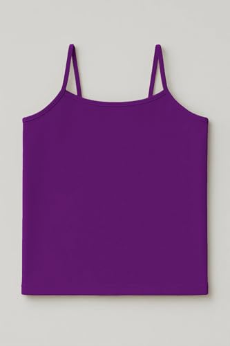 Image of Kurve Girl's Sleeveless Tank Top - Stretch Undershirts Cami Camisole, UV Protective Fabric, Rated UPF 50+ (Made in USA)