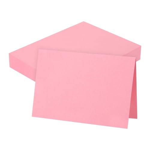 Papier cartonné rose pour invitations de mariage et cartes postales 15 x 20 cm