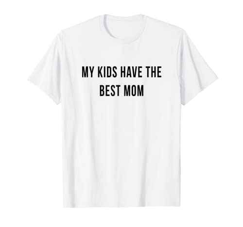 Mère fête des mères avec inscription « Proud Mother's Day Mom Mama Best » T-Shirt