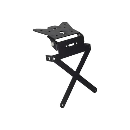 Support plaque d'immatriculation moto evitant l'arriere encombre