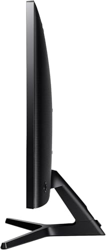 Image of SAMSUNG 32 inch ViewFinity UJ59 Series Monitor, 4K UHD (3840x2160) Display, 60Hz, 4ms, AMD FreeSync, HDMI /Display Port, Eye Saver /Flicker Free Mode, Dark Gray /Blue, with MTC HDMI Cable