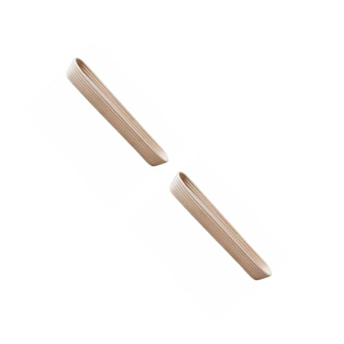 MUCKLILY 2 pcs Dough Bread Proofing Basket Handmade Rattan Proving Basket for Artisan Baking for Sourdough and Bread Making Non Stick Design for Easy Release