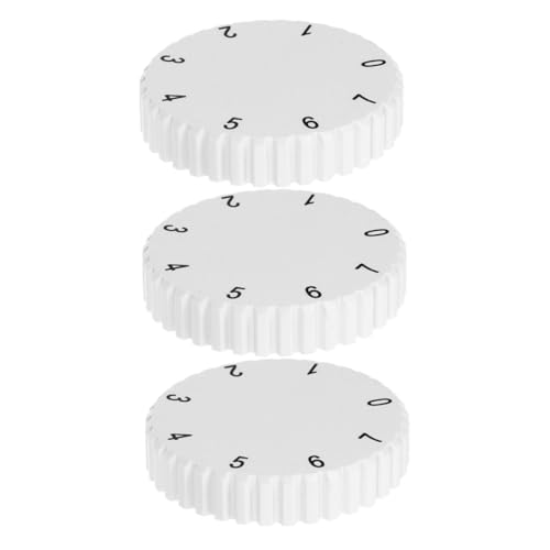 ARTIBETTER 3 piezas Perillas Termostato Ajustables para Frigorífico y Congelador Plástico Duradero Control de Temperatura Recambio Fácil y Rápido para Accesorios Frigoríficos