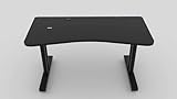 Turismo Racing Gaming Desk - Infinity Extra-Wide Smart Gaming Desk with USB Ports + Integrated Mouse Pad + Magnetic Cable Management - 64 inches