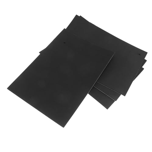 DIKACA 6 Pièces Lot de 6 Coussinets Adhésifs en Mousse EVA 3 MM 30 X 20 CM, Antichoc et Insonorisants, Isolant Phonique pour Meubles, Sols en Bois, Portes et Projets de Bricolage