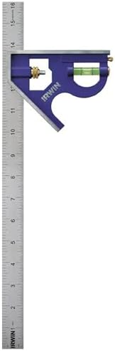 IRWIN Tools Combination Square, Metal-Body, 16-Inch (1794471)
